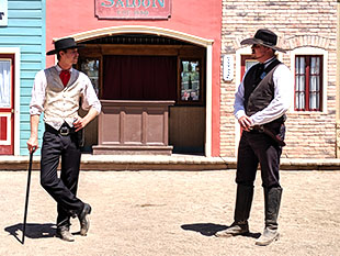 Doc Holliday and Wyatt Earp