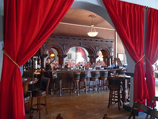 Oriental saloon bar