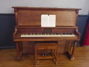 Oriental saloon piano