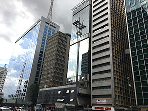 Buildings in Paulista Ave