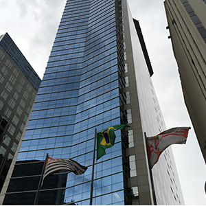 New modern buildings in Paulista Ave