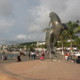 Puerto Vallarta's El Malecon Boardwalk - dolphin statue