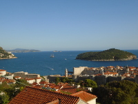 The old city of Dubrovnik.