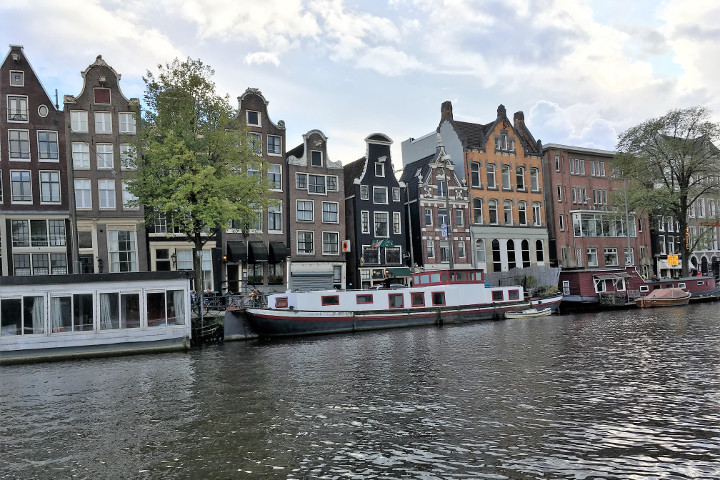 Images from Amsterdam, downtown.
