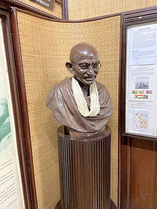 Image from Ghandi house