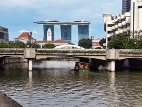 Images of Singapore river walk