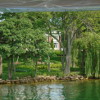 Another mansion at the Lake covered by trees