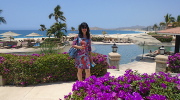 Hotel Casa del Mar pool with the ocean view