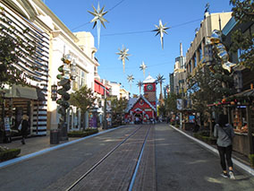 An image from the Grove, LA
