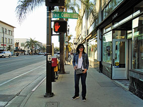 An image from Pasadena in Los Angeles