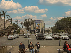 An image from San Diego street walk