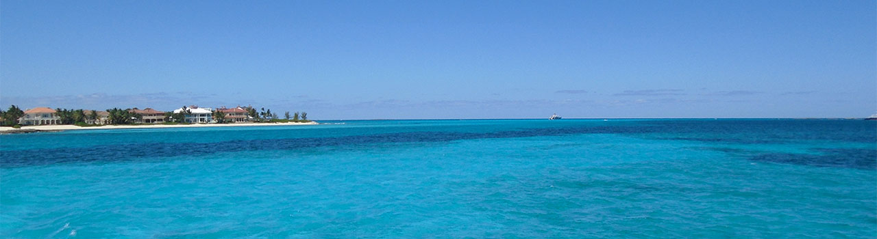 The image of clear turquoise waters...