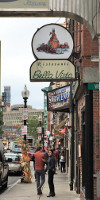 Boston downtown street: Italian style.