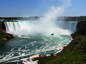 The image from Niagara Falls