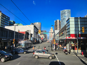 The image from Toronto streets