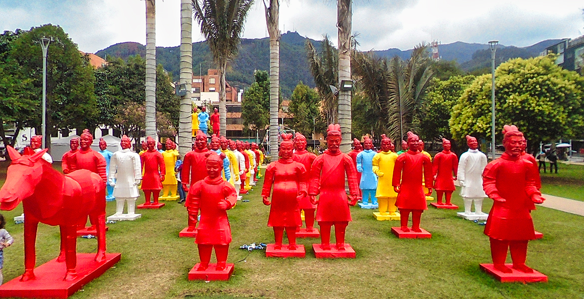 An image of Terracotta Worriers in Bogota