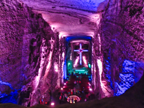 An image from Salt Cathedral of Zipaquirá