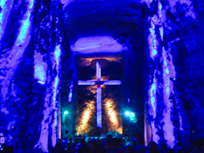 An image from Salt Cathedral of Zipaquirá