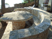 The table built of stones.