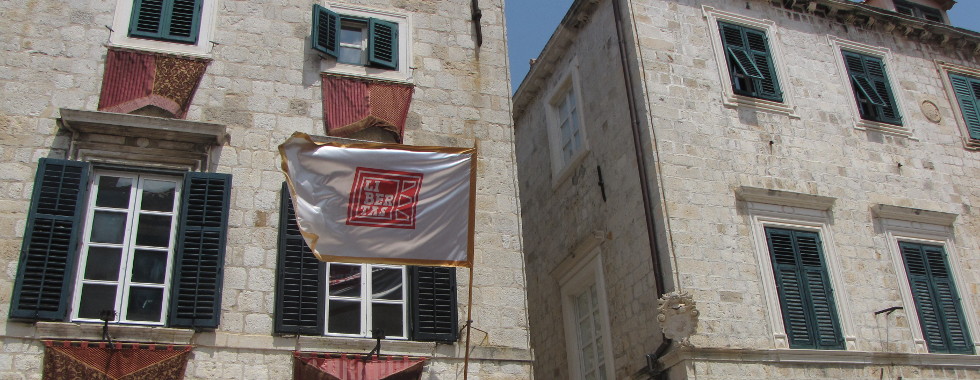 The old city buildings and architecture. 