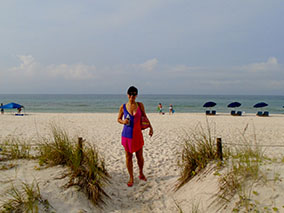 An image from Panama City beach