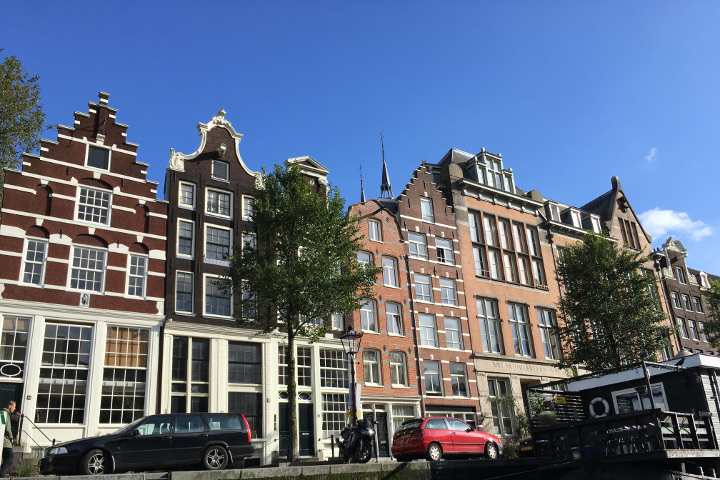 Images from Amsterdam, downtown.