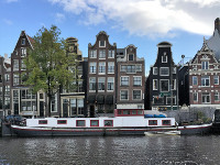 Dutch canal houses.