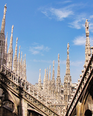 Image from the Duomo terrace.