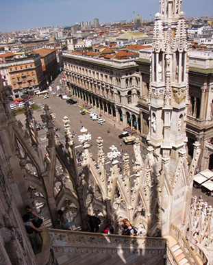 Image from the Duomo terrace.