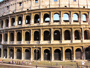 The image of Colosseum from Rome
