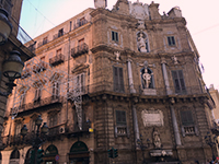 Quattro Canti, officially known as Piazza Vigliena, is a Baroque square in Palermo.