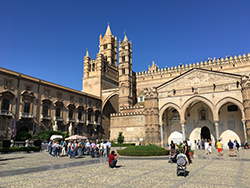 The west side of Palermo cathedral