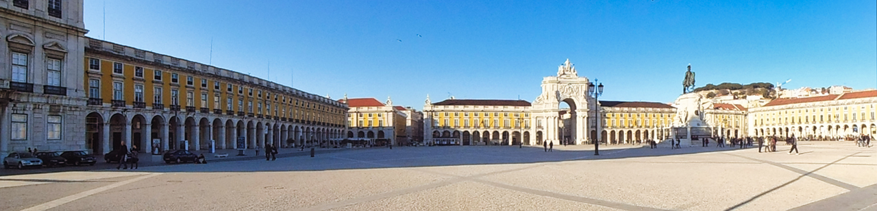 Praça do Comercio of Lisbon
