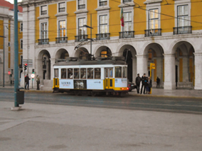 An image of the tram