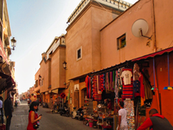 An image from Marrakesh