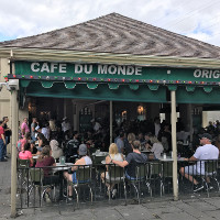Details from New Orleans French Quarter - Café du Monde.