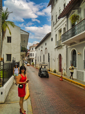 An image from Casco Viejo, Panama City