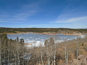 An image from our trip to the top of Pikes Peak