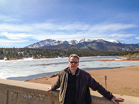 An image from our trip to the top of Pikes Peak