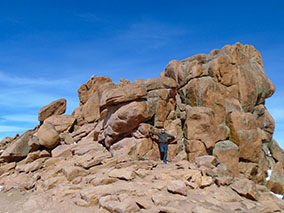 An image from our trip to the top of Pikes Peak