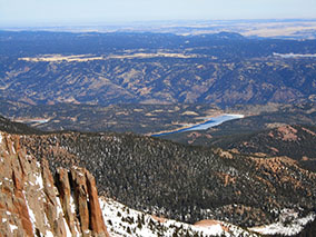 An image from our trip to the top of Pikes Peak