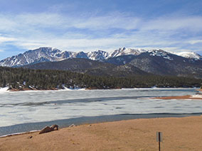 An image from our trip to the top of Pikes Peak