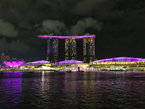 Images of Singapore Marina Bay at night!