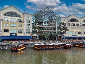 Images of Singapore river walk