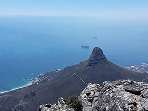 The image of Lion's Head, Cape town.