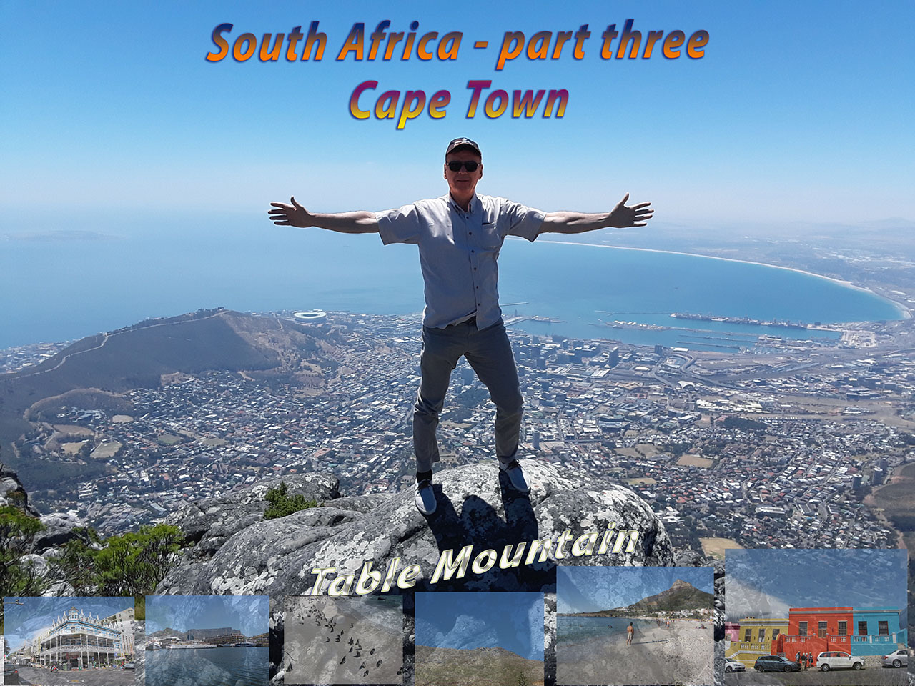 The Image of me at the top of Table Mountain 