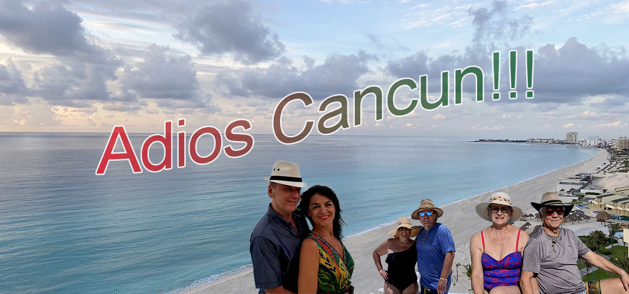 The image of Cancun beach
