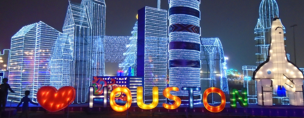 Houston in lights