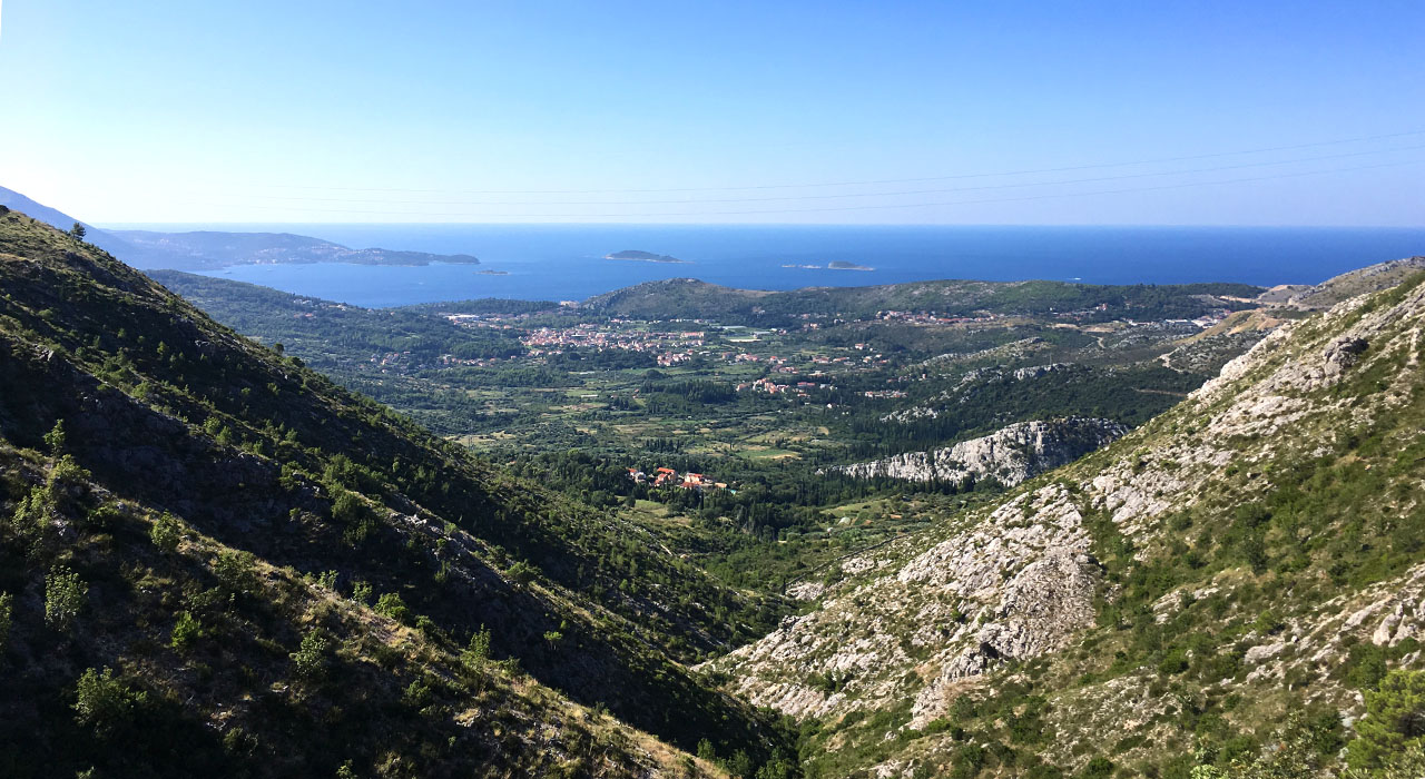 The image from Ivanica to Zupa Dubrovacka and Cavtat, Croatia