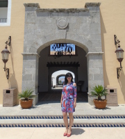 The main entrance to hotel Casa del Mar